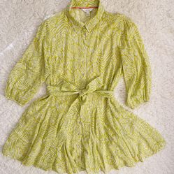 Lilly Pulitzer Melony Shirtdress Size 16 Like new without tags.