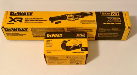 DeWalt rachet and 20v battery.