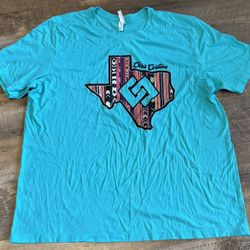 Chris Colston Turquoise Texas Tee