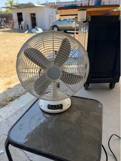 Metal fan isn’t really good condition