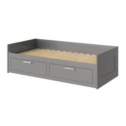 Brimnes daybed from IKEA in grey