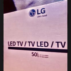 Brand New LG 50” LED TV — Still in Box! 