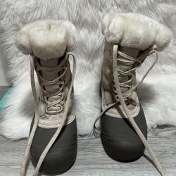 Columbia Sierra Summette IV Women's 8 Winter Waterproof  Boots Duck