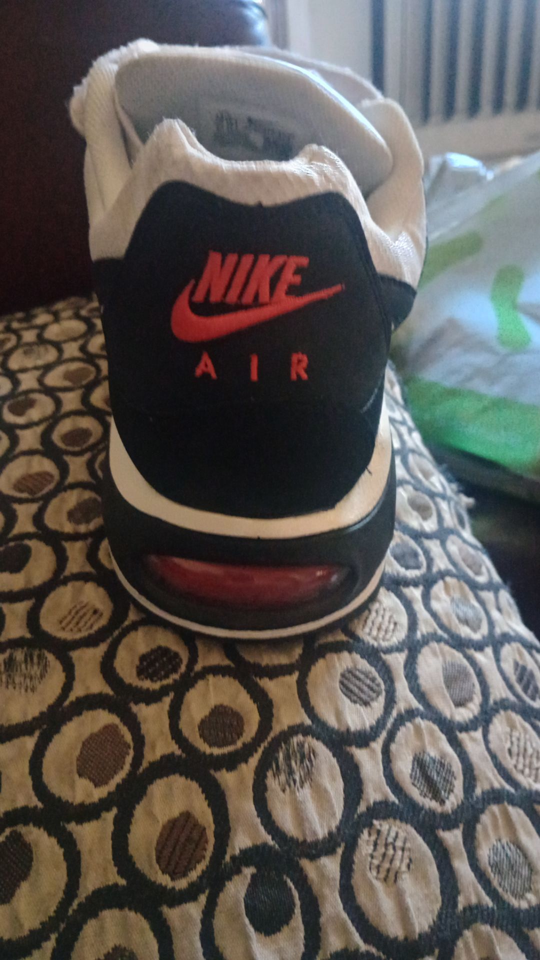 Nike Air Max Command White Black Max Orange