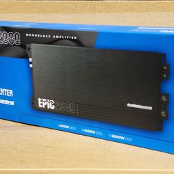 AudioControl Power Amplifier Mono Subwoofer System 4000 Watts Bass Amp EPIC2000 🚨 Payment Options Available 🚨 No Credit Needed 🚨 