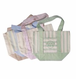 Trader Joe’s mini stripped tote bag
