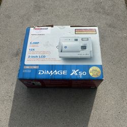 Dimage X50 Digital Camera 