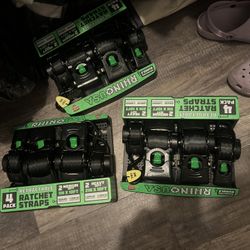 Rhino Ratchet Straps 