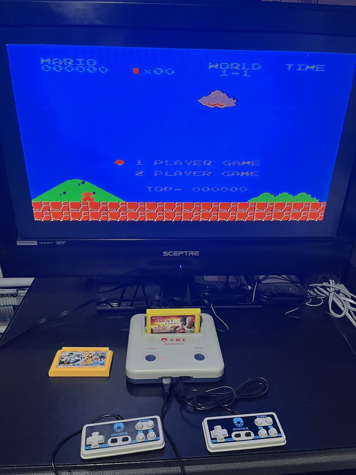 Retro Video Game Console With 2 Controllers 