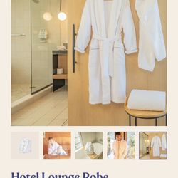 Fluff Co Hotel Robe Lounge 
