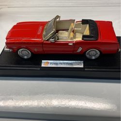 Metal Model Ford Mustang 1965