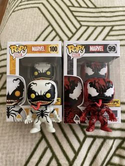Marvel Funko Pop 2-Pack - Anti-Venom #100 & Carnage #99 (Hot Topic Exclusives)