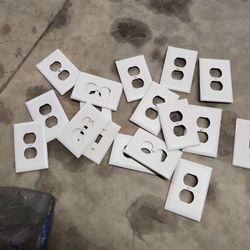 Wall Outlet Covers And Light Switch Covers White