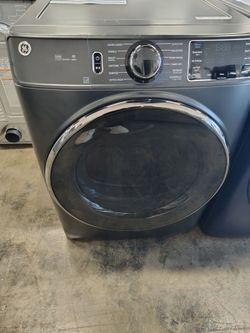 GE Smart Front Load Dryer with Steam electric