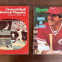 2 Vintage Reds Magazines