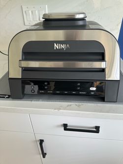 new Ninja® Foodi™ Smart XL 6-in-1 Indoor Grill with 4-Quart Air Fryer, Roast, Bake, Dehydrate, Broil,