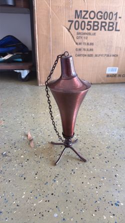 Vintage Tiki Torches