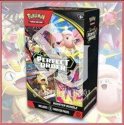 Pokémon TCG: Mega Evolution-Perfect Order Booster Bundle (6 Packs)