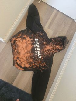 Custom Essentials hoodie size large Halloween