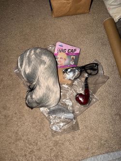 Old Man Costume Accessory Set