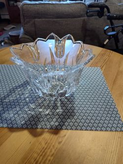 Gorham Crystal Tulip Bowl