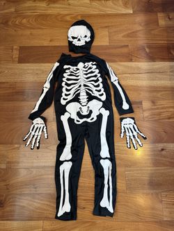 Halloween Skeleton Costume - 4T-6T
