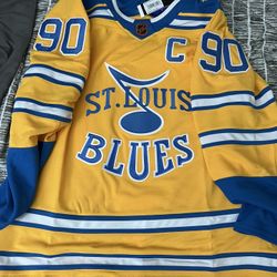 NEW Adidas saint louis blues Hockey Jersey 