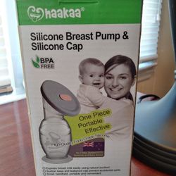 Silicon Breast pump &cap