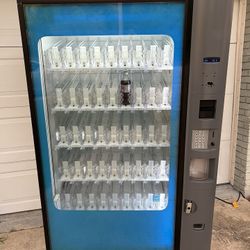 Glass Front Soda Machine 