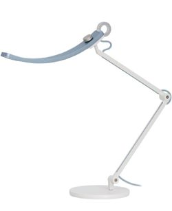 BenQ e-Reading Desk Lamp - Ultrawide and Bright Lighting, Dimmable, Dual Smart Mode, Adjustable Arm, Auto-dimming, High CRI, Eye-caring Lamp In BLUE