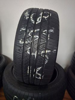 (2) 255 45 18 COOPER TIRES $120 INSTALLED