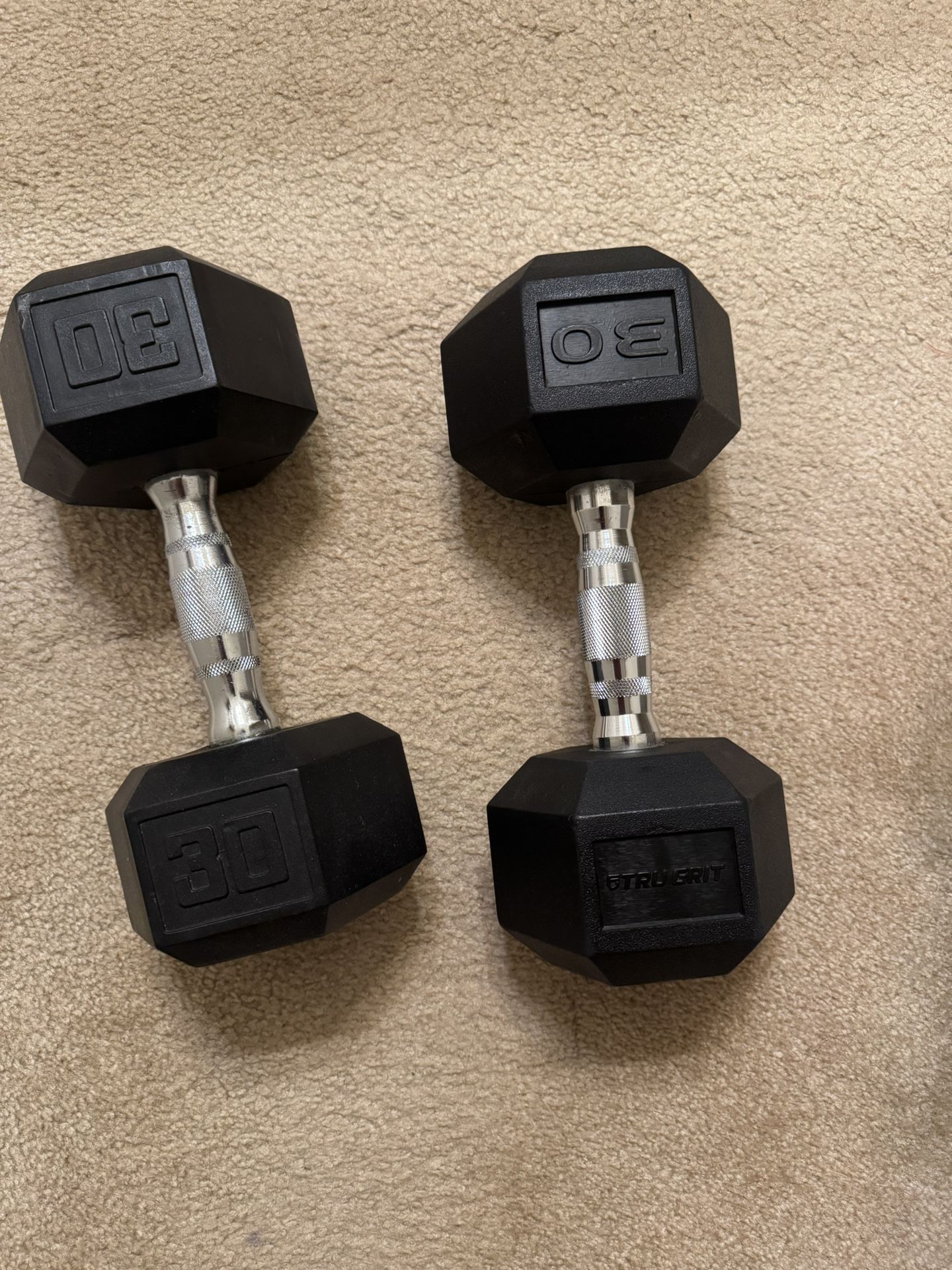 30 Lbs Dumbbells