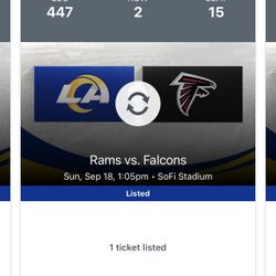 Rams Vs Falcons Ticket’s