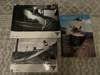 Vintage skateboard posters