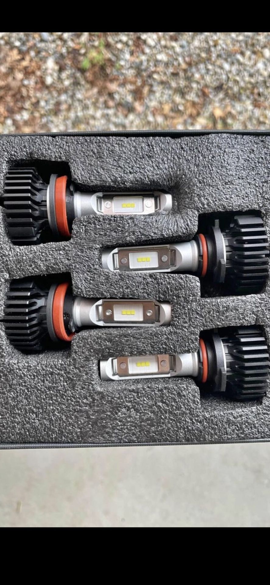 9006/HB4 Low Beam and 9005/HB3 High Beam LED Headlight Bulbs