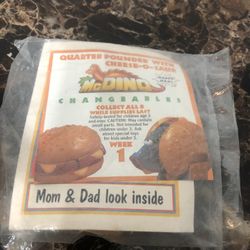 McDonald’s 1900 Happy meal Dinosaur