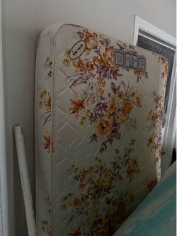 Twin XL Mattress, Ikea Bed frame, and Memory foam topper