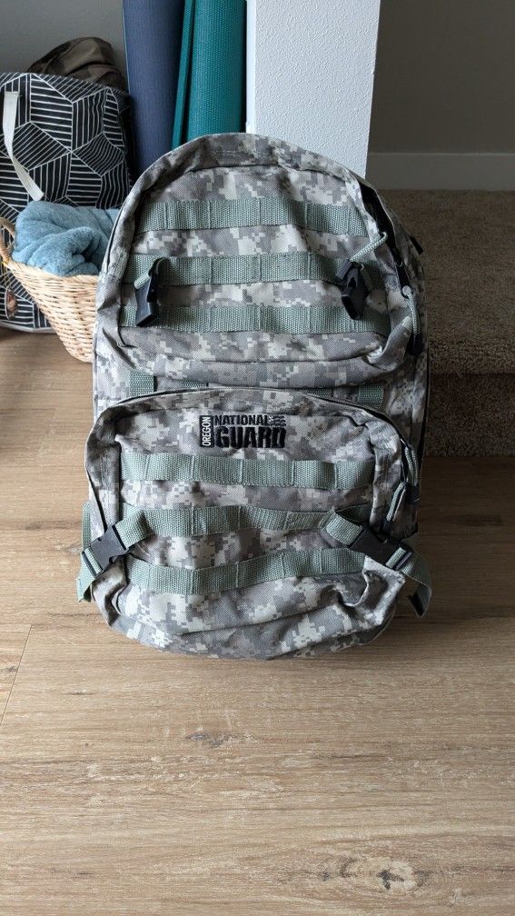 Camo Backpack