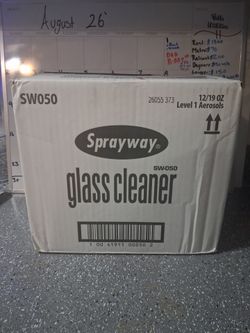 Glass cleaner brand new 12 pk