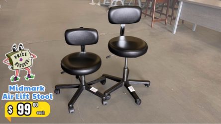Midmark Medical Air Lift Stool Ritter 273