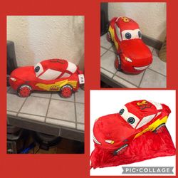 Disney Pixar Cars Lightning McQueen Pillow Pet