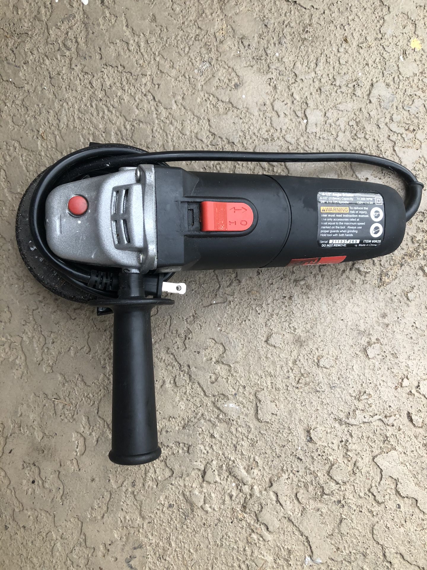 Drill Master angle grinder