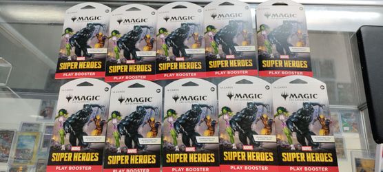 Magic the gathering marvel TCG packs lot of 10 packs