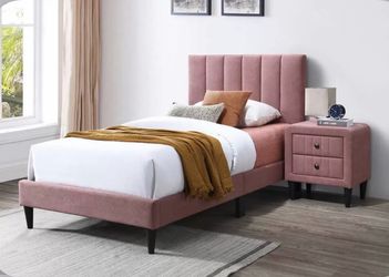 Twin size bed frame only