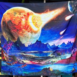 Planet Galaxy Tapestry 59.1x51.2
