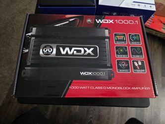 DB Drive WDX1000.1 Monoblock Car Amplifier
