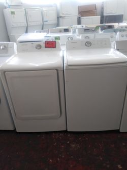 Samsung top load washer and dryer set working perfectly