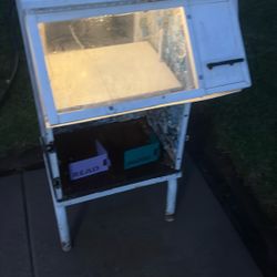 Little Library Newspaper Stand
