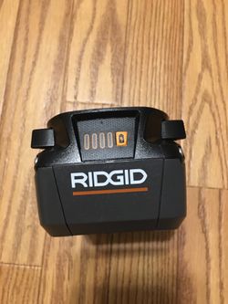 New battery ridgid 4ah