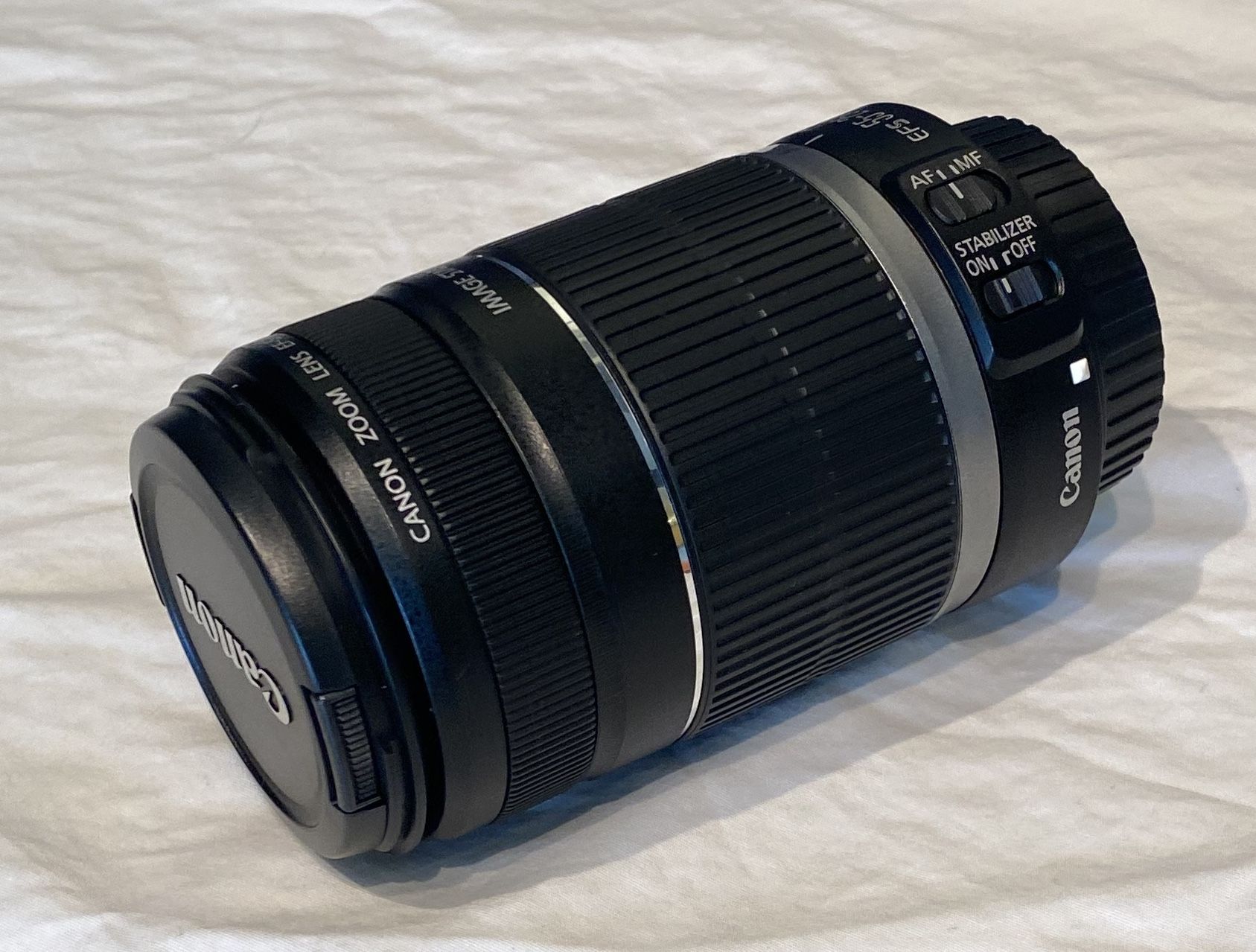 Canon EF-S 55-250mm f/4-5.6 IS STM Telephoto Lens – Like New